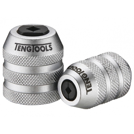 1/4” adaptér/ rýchlo upínacie skľúčovadlo na závitníky M5 - M12, 25mm, Teng Tools