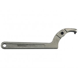 Kĺbový hákový kľúč Teng Tools 178mm 32-75mm s tŕňom 6mm