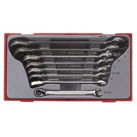 Sada račňových, očkoplochých kľúčov 5/16”-3/4”, 8 dielov, Teng Tools