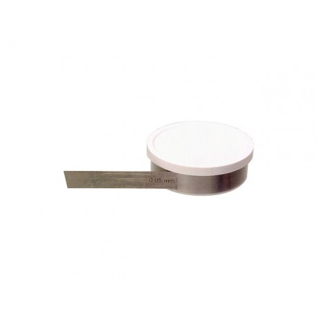 Škáromer listový, špárová dištančná páska 0,07mm