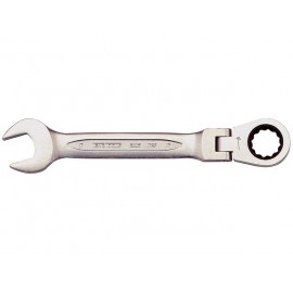 Kľúč račňový kĺbový 13mm kombinovaný s vidlicovým kľúčom Teng Tools