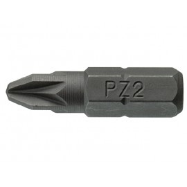 1/4” bit krížový PZ2x25mm, Teng Tools, 10 kusov