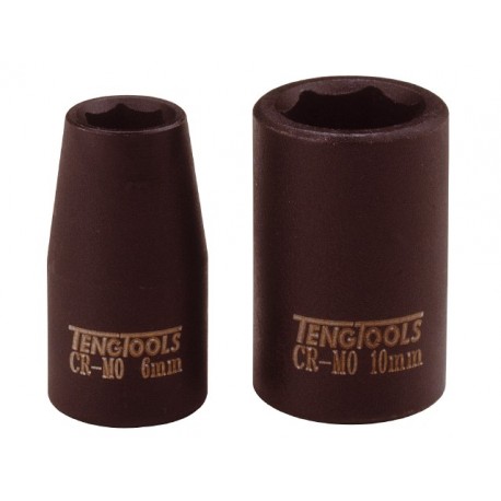 1/4” hlavica úderová Teng Tools 10mm