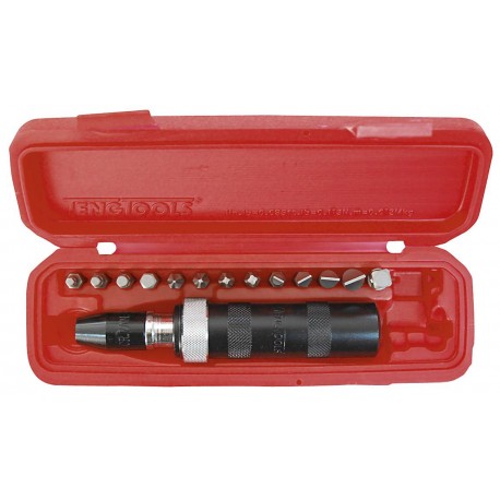 Sada 5/16” úderový skrutkovač s 5/16” bitmi, 15 dielov, Teng Tools